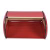 Metal Bread Box for Kitchen Countertop Large Capacity Bread Bin Holder Container with Roll Top