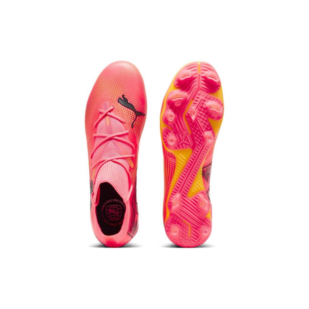 Puma FUTURE 7 MATCH AG Kunstrasen FG Festboden Dämpfung, Verschleißfeste Fußballschuhe Herren Rot 107715-03