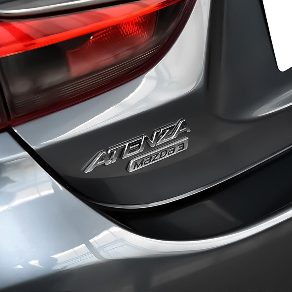 3D ABS Skyactiv Amblemi Stylingli Araba Yan Çamurluk Gövde Dekorasyon Etiketi Çıkartması Mazda 2 3 5 6 Axela Atenza Speed 6 CX-3 CX-4 İçin