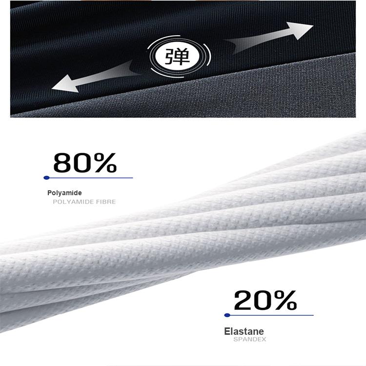 Anta Logo Print Elastic Waist Straight Leg Sports Swim Trunks Men Swimwear Black 992227881-1