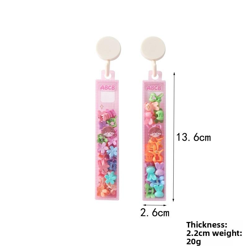 Boxed Kids' Hair Clips-Cute Versatile Dopamine Color Hair Accessories,Durable & Gentle on Toddlers' Hair,Perfect for Daily Wear