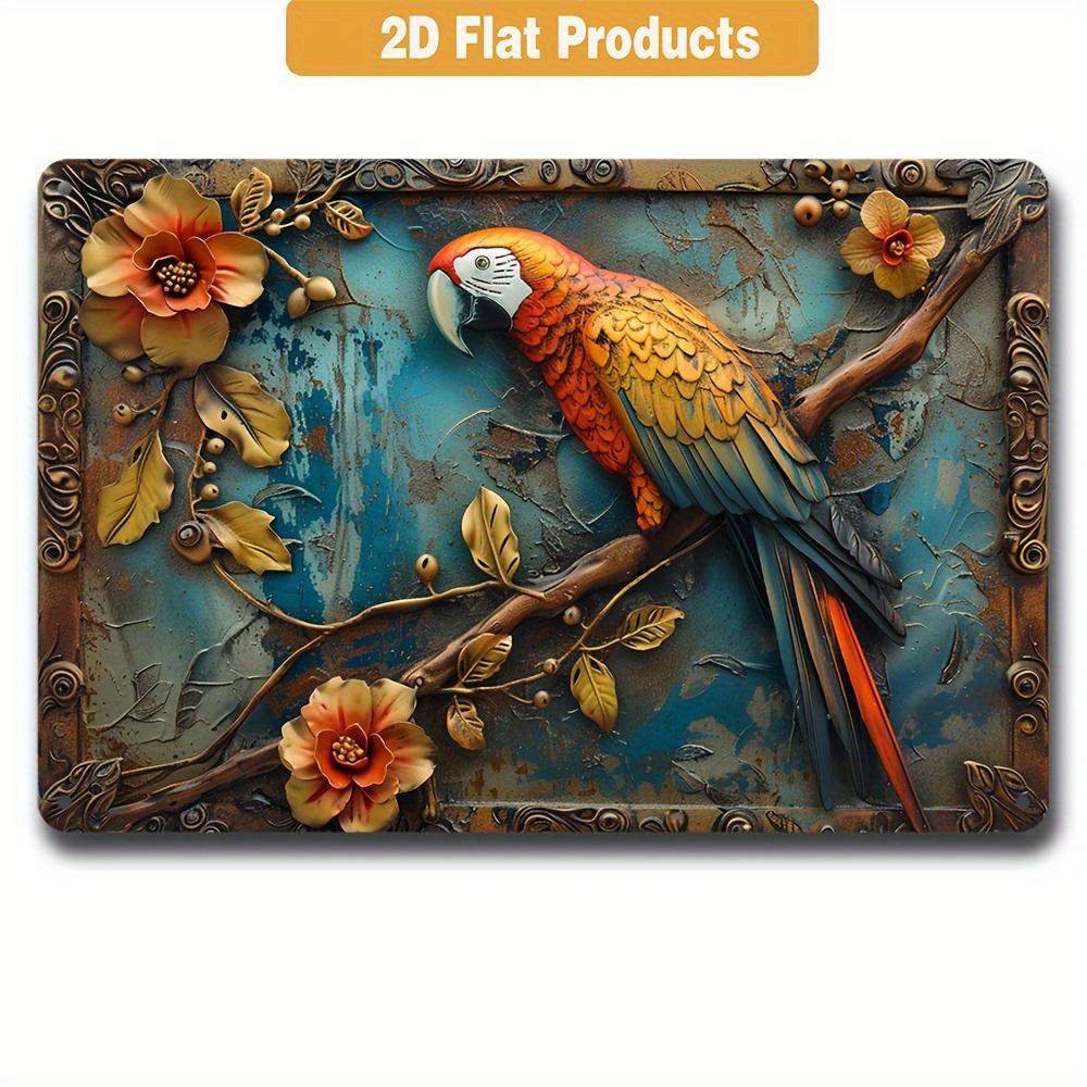 FJ Vintage Metal Tin Signs 2D Flat Printing  Posters  Room Wall Home Farmhouse Decor Room Decoration