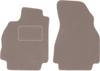 Beżowe dywaniki przednie dla: Renault Megane II hatchback (2002-2008)