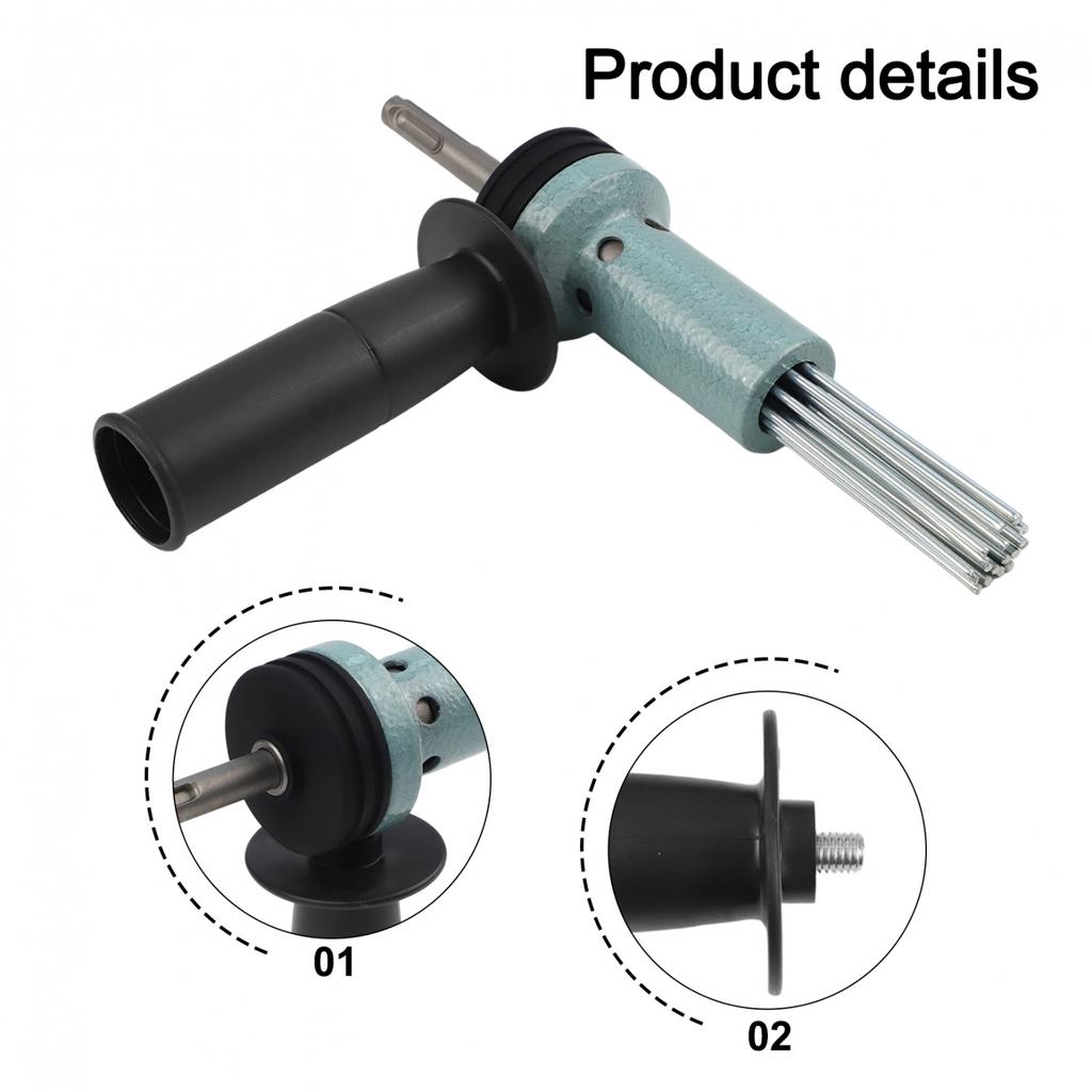 Electric Hammer Adapter Needle Scaler Rust Remover