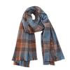 A Checkered Scarf for Women In Winter A Long and Thick Korean Checkered Shawl Suitable for Both Use