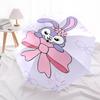 1pc rabbit bow umbrella automatic open/close, 8-Rib Durable Frame, Compact Folding Design, Ideal Birthday/Holiday Gift  1142A