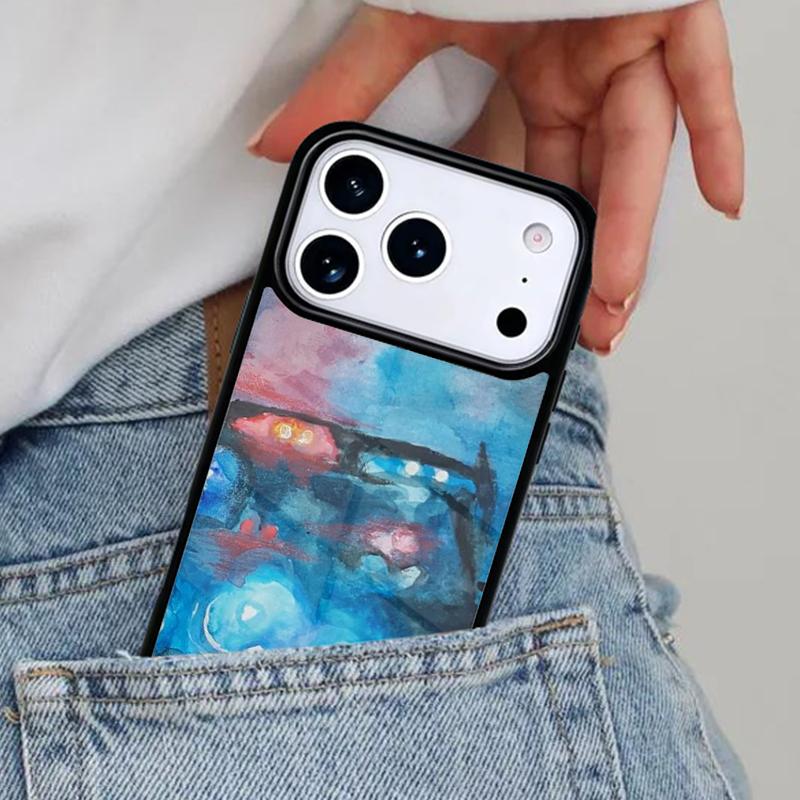 Police Car Soft Phone Case for iPhone 17ProMax 12 13 14 15 16e 17 Pro Max Plus Air Cover