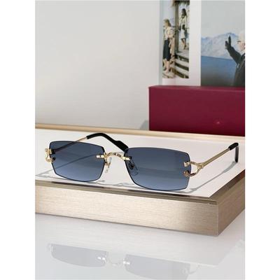 Fashionable Unisex Rimless Metal Sunglasses CT0550S with UV Protection