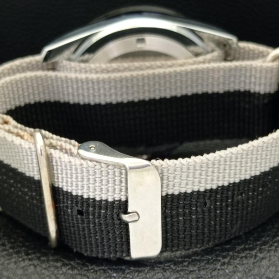 JAPAN MENS AUTOMATIC SEIKO 5 REFURBISHED 6309A WHITE DIAL WRIST WATCH A426512-2