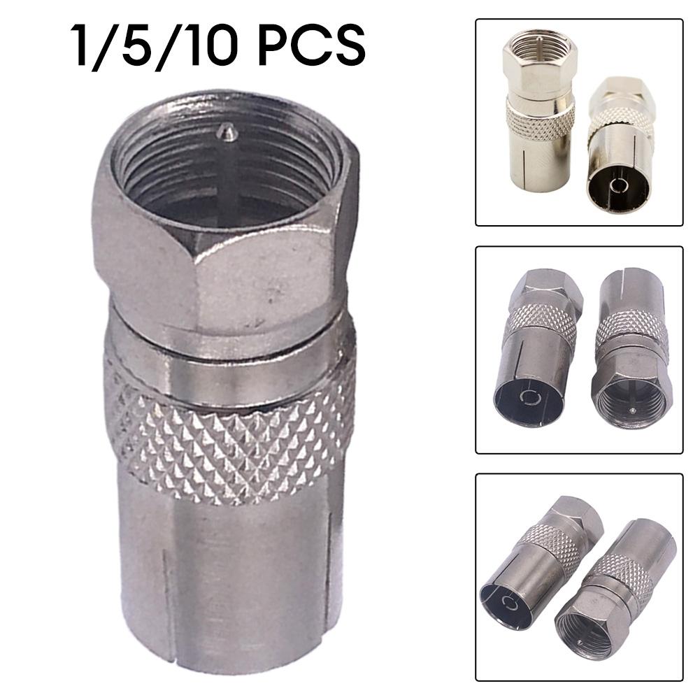 TV Antenna Adapter Connector Adapter F Male To TV9.5 Female Cable