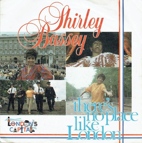 

7inch Record SHIRLEY BASSEY Theres No Place Like London TOW90 Towerbell Recor 1986 UK Pop Used