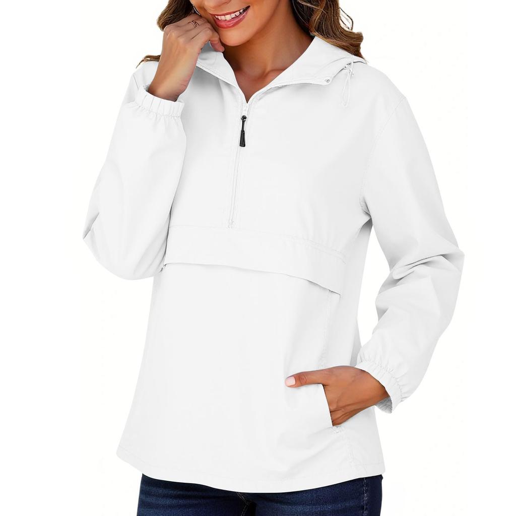 Women's Fashion Casual Solid-Color Waterproof Outdoor Hiking Short-Sleeve Top