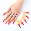 Witch Fingers Nails Halloween Costume Props Fake Witch Nose for Party Club
