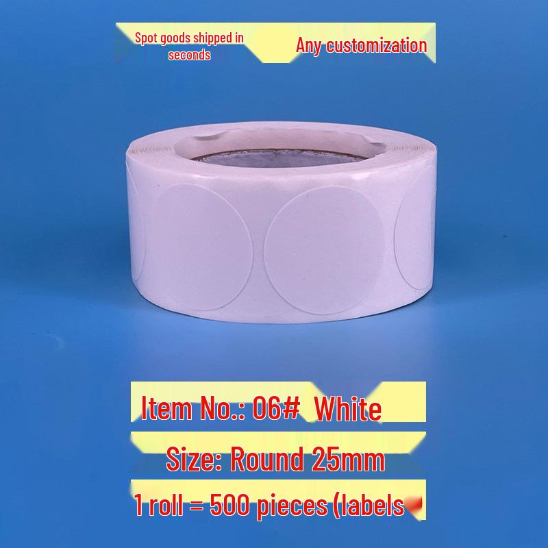 

Цветные круглые самоклеящиеся наклейки для маркировки и граффити для конвертов, 2,5 см