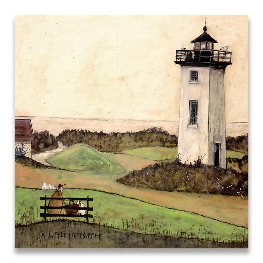Landscape Love Dogs Pet Canvas Wall Art Paintings Posters and Prints Pictures Living Room Home Decor Vintage Nordic Abstract
