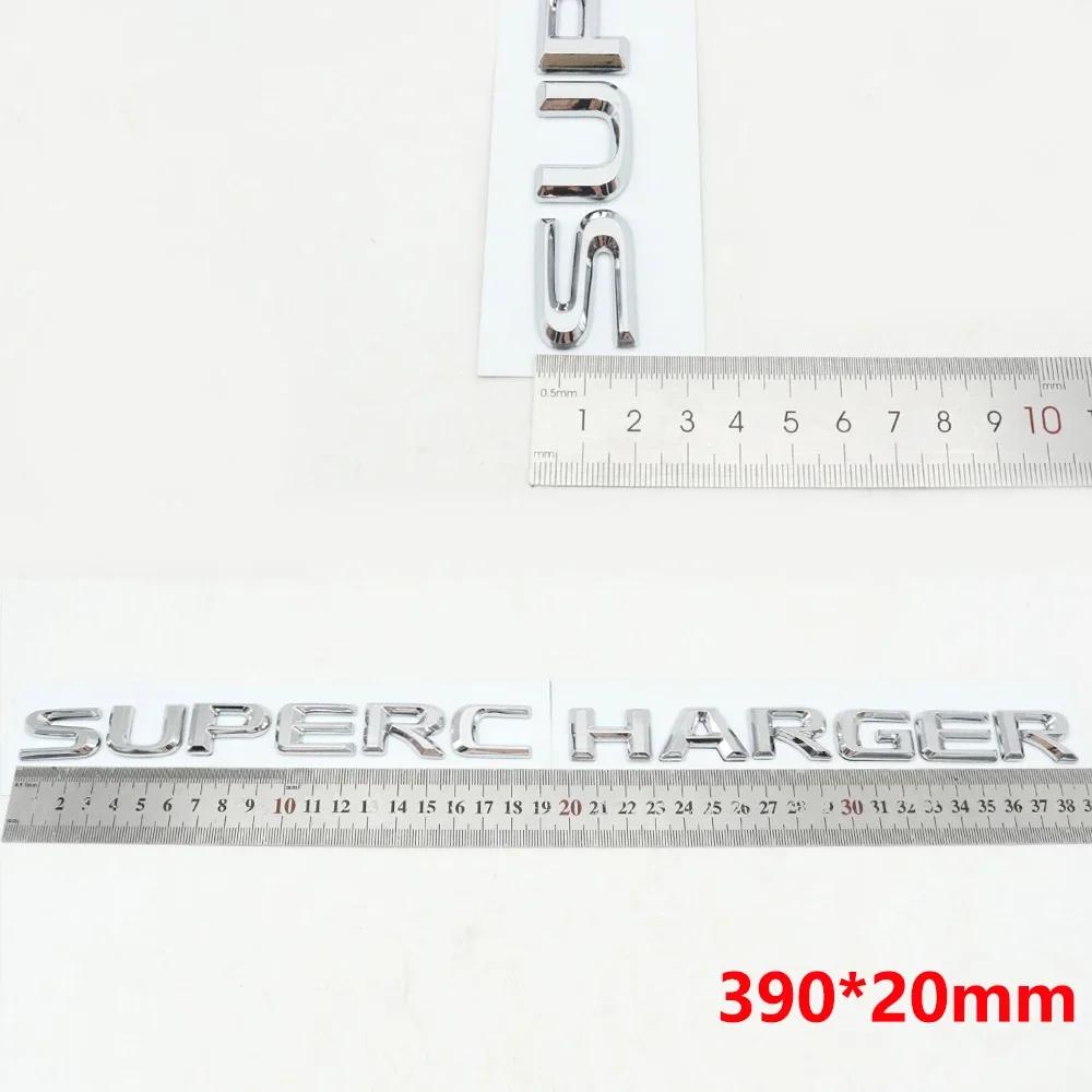 For Lexus LX570 Supercharger Car Rear Trunk Nameplate Letters Stickers Door Side Logo Badge Decals Emblem X5