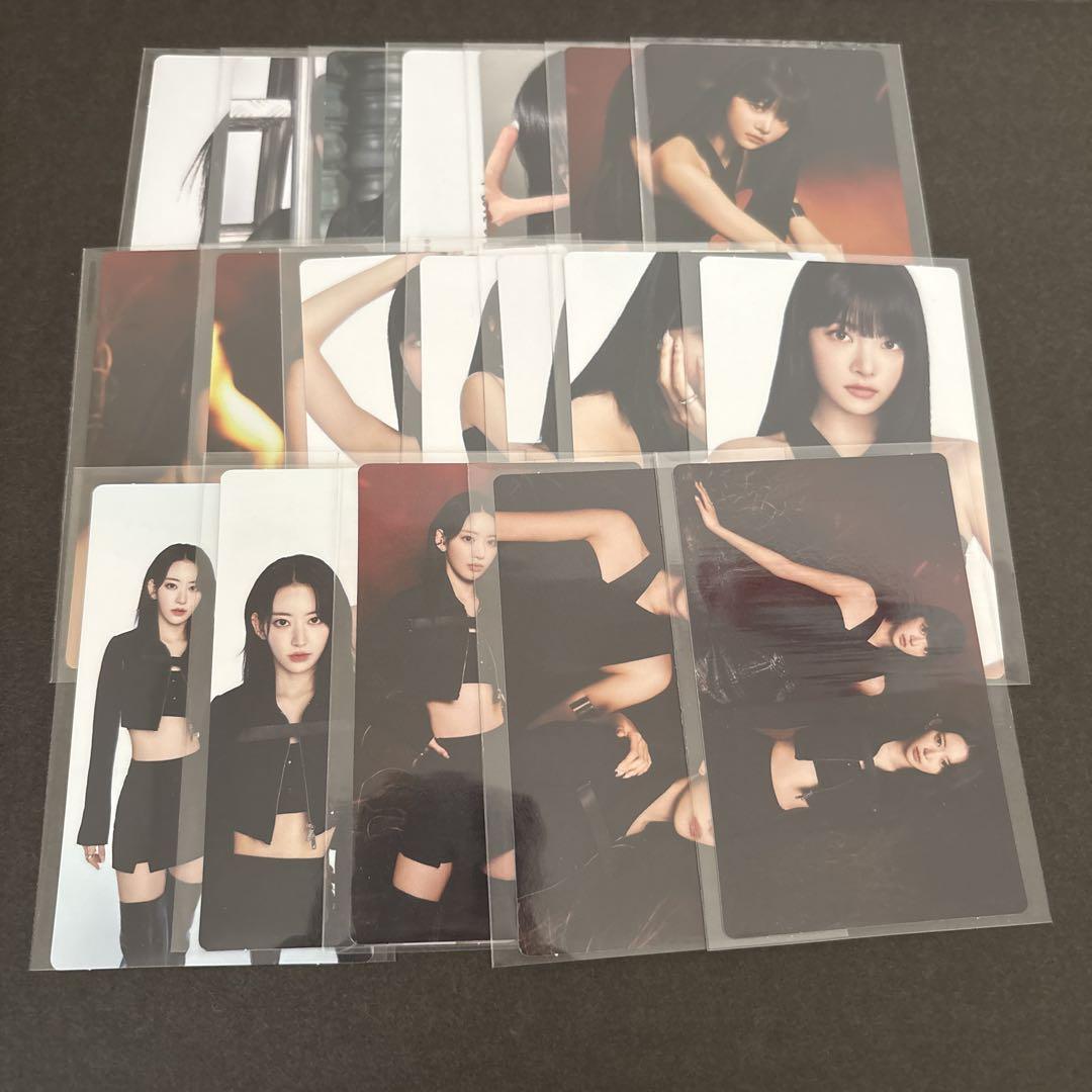 

[Б/У] LESSERAFIM Ын-Чэ Коллекционная карточка Мини-фото набор из 19 штук