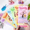 3D  Stickers Cute Relief Stickers Fun Stacking Series Children'S Toys Exchange Stickers Office School Supplies Stationery
