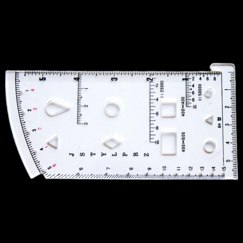 Professional Terrain Commander Ruler Kit