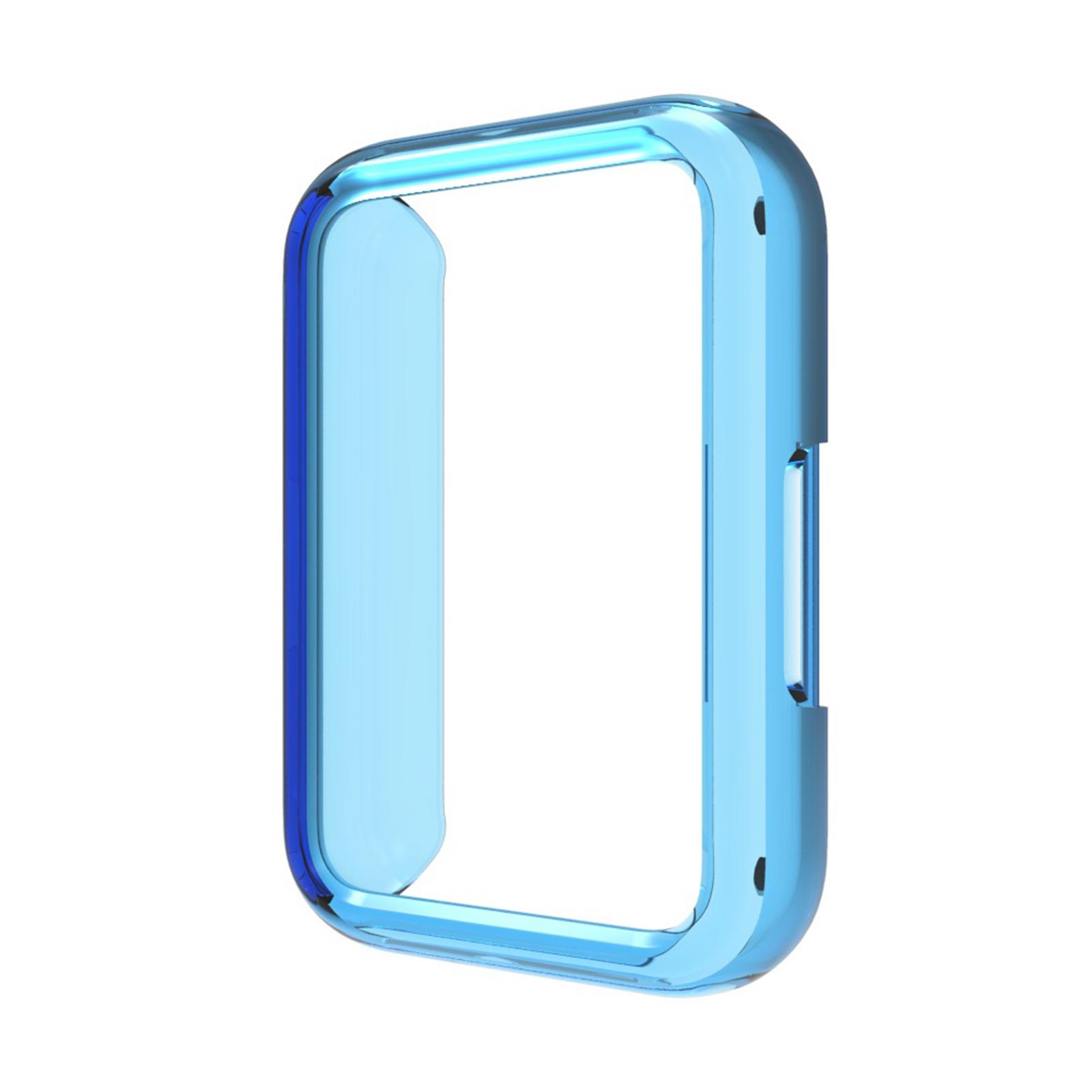 

Профессиональный защитный чехол. Мягкий и электронный чехол. Простая установка. Универсальный защитный чехол для часов Fit 3. синий