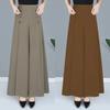 BOGO Summer Drapey Skirt Pants - New Chinese Style, Lightweight, Large & Plus Size Women's Casual Slimming Trousers