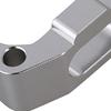 Mxfans 2 Pairs Silver Aluminum Alloy Front Knuckle Arms & C-Hubs CC01-001 CCO1-002 for RC1:10 Tamiya CC014WD