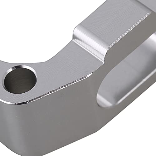 Mxfans 2 Pairs Silver Aluminum Alloy Front Knuckle Arms & C-Hubs CC01-001 CCO1-002 for RC1:10 Tamiya CC014WD