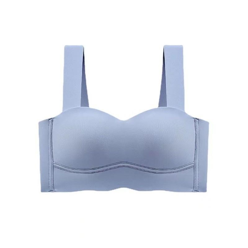 Womens Seamless Vest Bra With Polyester Fabric For Small Bust And Side Support