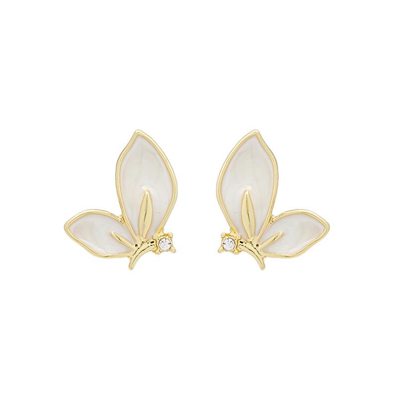 Boucles d'oreilles papillon délicates et chics pour le quotidien des femmes