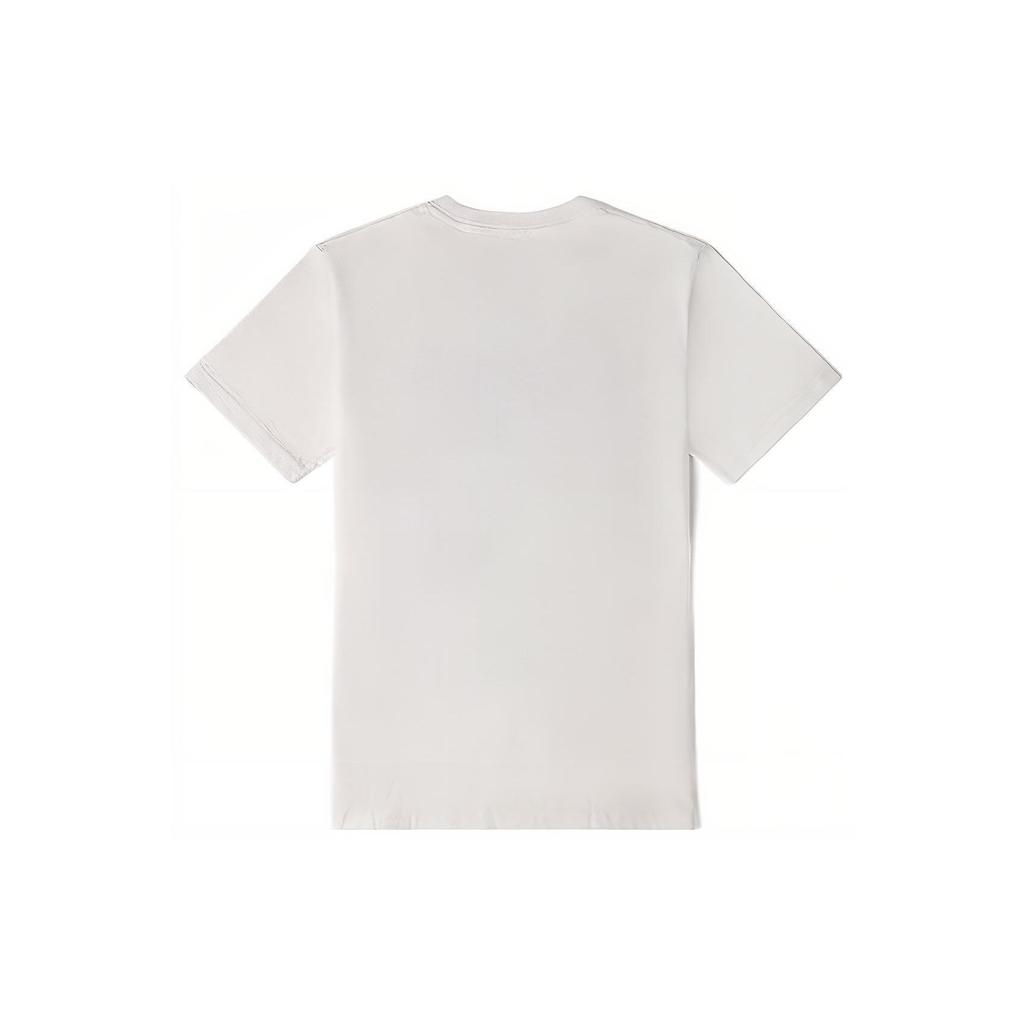 Vans T-Shirt mit Pilzmusterdruck, Rundhalsausschnitt, kurze Ärmel, Unisex-Oberteil, Weiß VN0A7PL97VJ