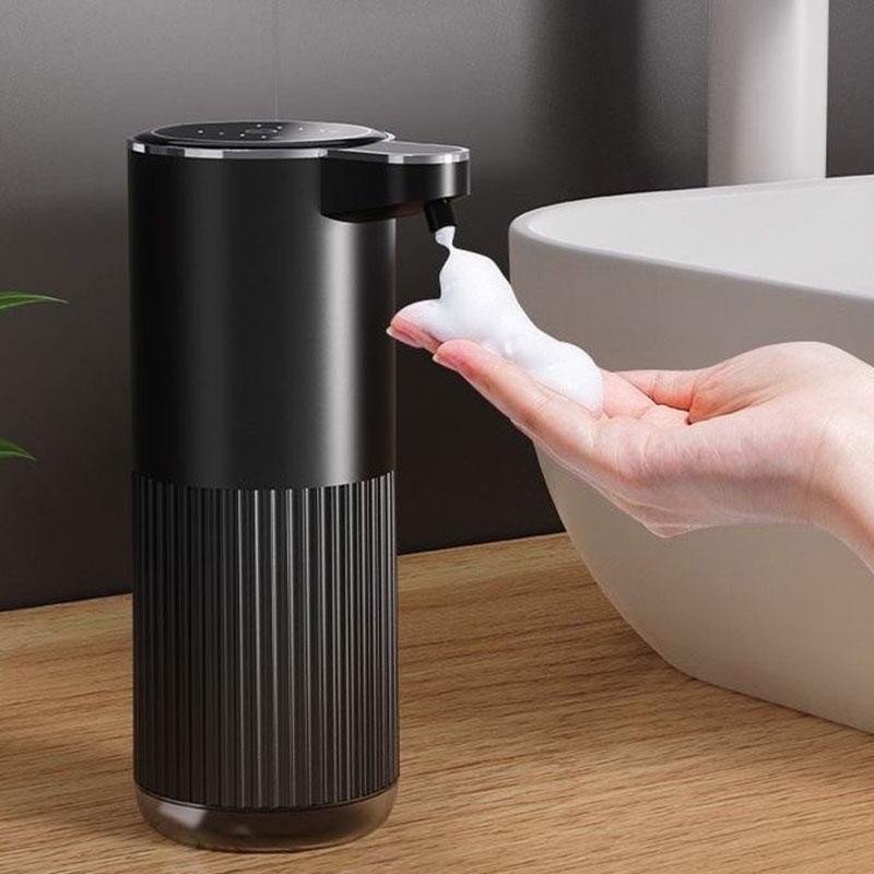 360ml Multifunctional Automatic Soap Dispenser Touchless Foam/Gel Dispenser 4 Level Wall Mount Hands Free Auto Soap Dispenser