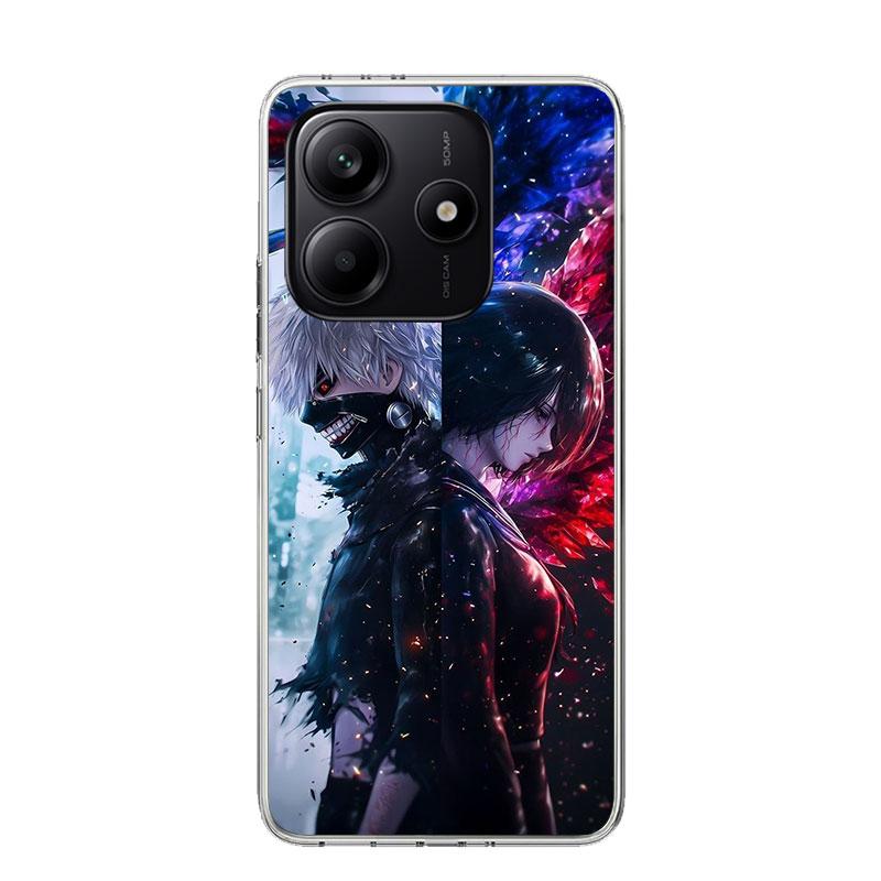 G-Ghoul Tokyo Touka Kirishima Phone Case For Xiaomi Redmi Note 15 14 13 12S 12 Pro Plus 11S 11E 11 11T 10S 10 Art Soft Pattern C