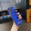 Flannel Love Chain iPhone17Pro Mobile Phone Case 15/16 Suitable for Apple 7p/8plus Wristband Protective Case