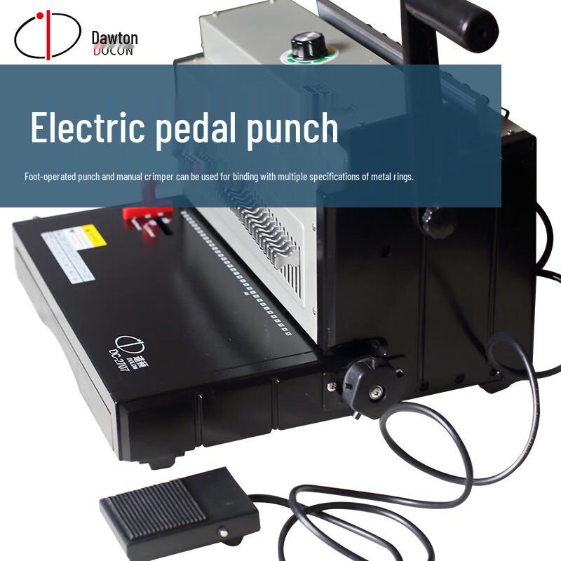 Docon Professional Document Binding Machines CN Plug (adapter Included)