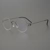 Denmark Brand Men Ultralight Glasses Frame Air Titanium Women Simple Business Daily Eyeglasses Gold Wire Thin Rim Spectacles