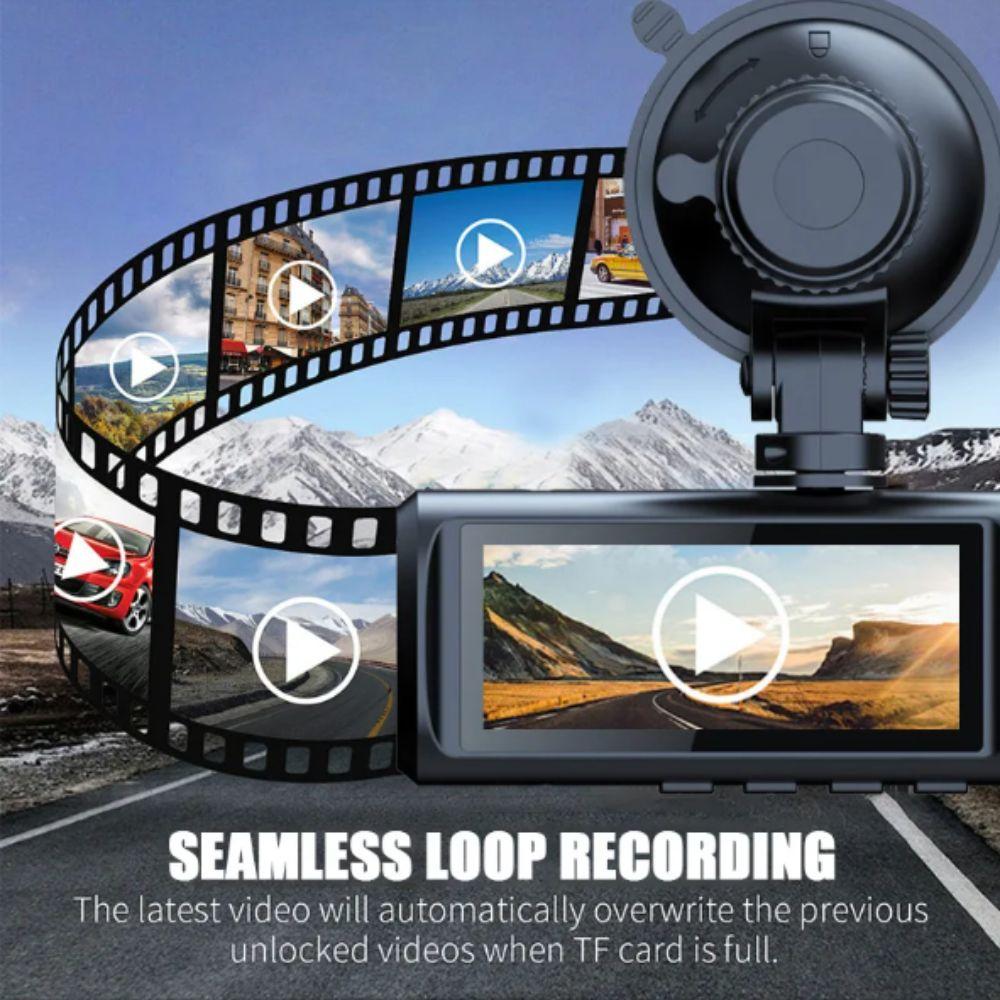 WDR Dynamic Adjustment Dash Cam 4K Ultra HD Car Dash Camera Video Recorder  Car Use