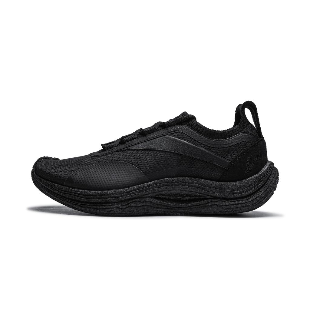 New LiNing Li Ning X Jackie Chan Cushioning Wear Resistant Low Top Casual Shoes Unisex Black AZGU021-1