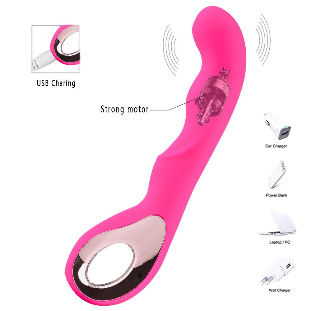 Waterproof Silicone Wave Messenger Massager - 1st & 2nd Gen, Vibrating AV Stick for Adults