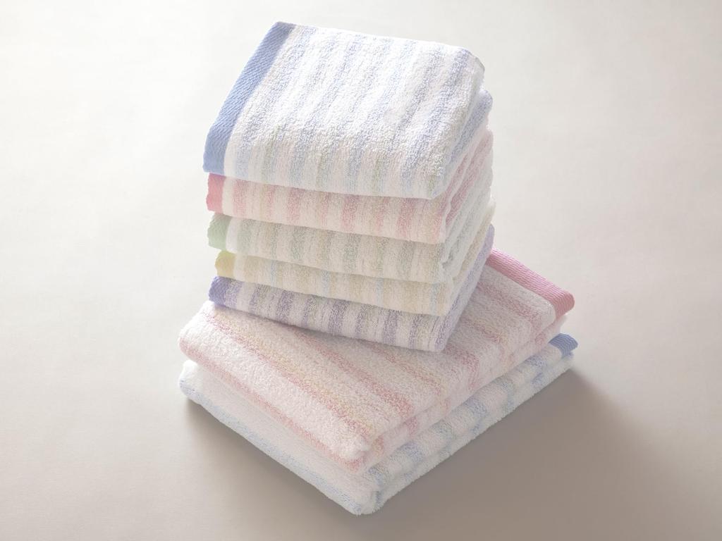 Kosugizen Senshu Towel Face Bright 5 1 of 34 x Set of 5 Towels, Senshu-Made Border, Colors, Each, 80cm, Quick-Drying, Thin, (MY-2001-5)