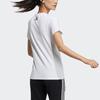 adidas Fi Tee Foil Logo Print Sports Short Sleeve T-Shirt Women Tops White GP0683