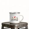 Enamel Mug Cute Christmas Tree Truck Mug Rare Cups of Coffee Funny Cup Cup for Tea Unusual Mugs Drinkware Teacup Beer Travel Bar