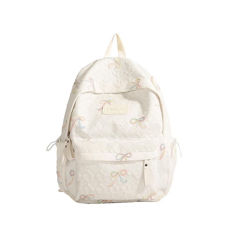 Large Capacity Cute Junior High School Joker Backpack for College Students.