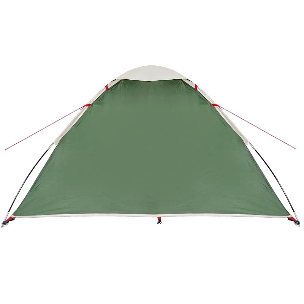 Dome Camping Tent for 2 Persons Green Waterproof
