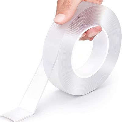 Bandă adezivă cu două fețe ultra-rezistente Bandă nano transparentă Autocolante puternice de perete pentru baie gadgeturi de bucătărie acasă
