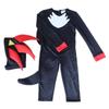 Super Sonic Black Kids' Cosplay Costume for Role-Play