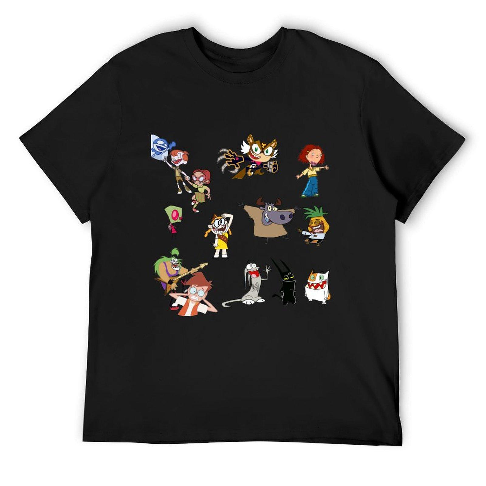 

Cartoon Underrated T-Shirt anime t shirts basketball graphic tees essential t shirt anime clothes Men s cotton t-shirt 4XL
