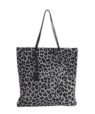 Samir Nasri Doppelseitige Tragetasche (A4 Größe), Leopard-Druck (Produktcode: 2452211015)