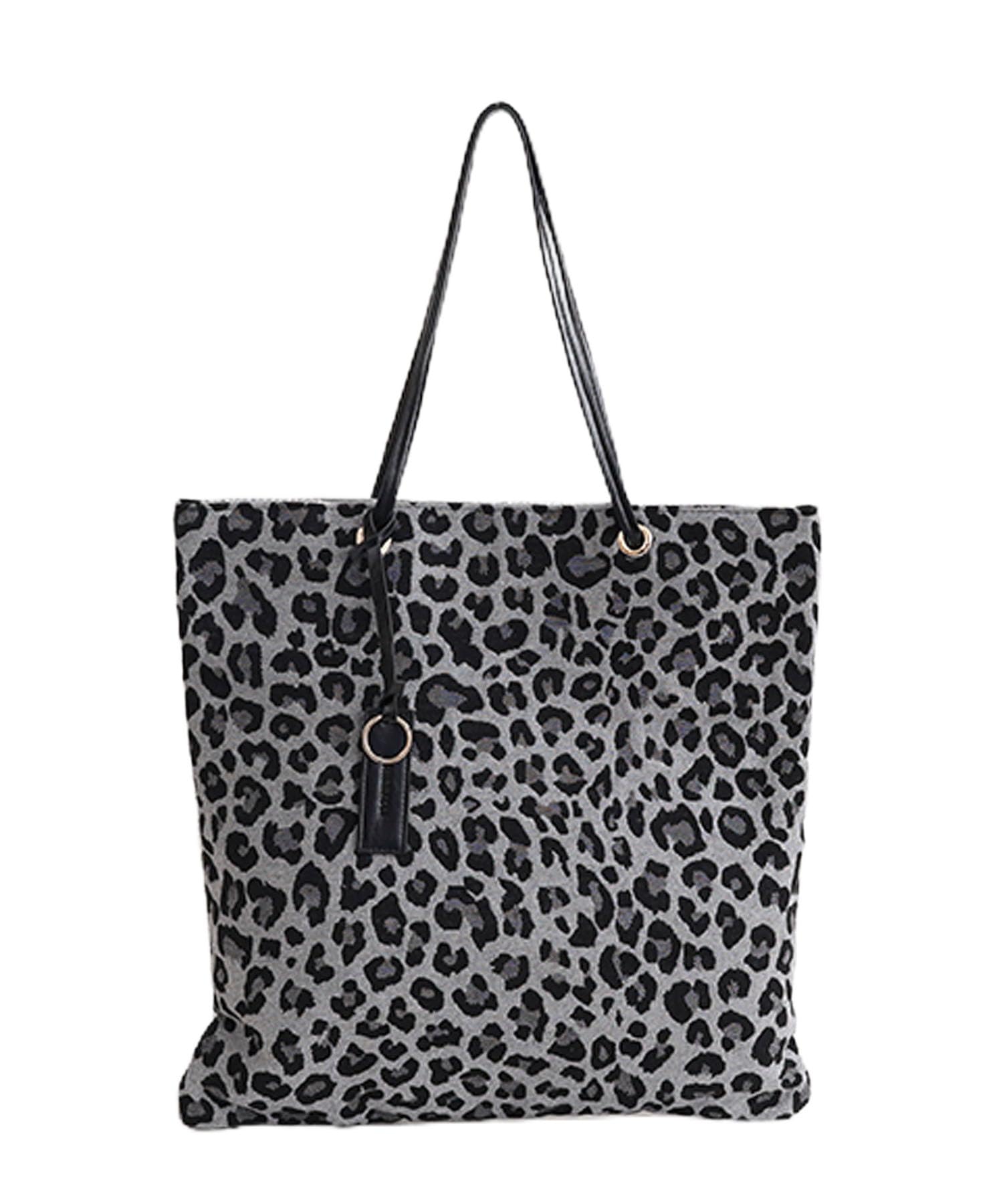 Сумка-тоут Самира Насри двусторонняя (Размер A4), Леопардовый рисунок (Код продукта: 2452211015)