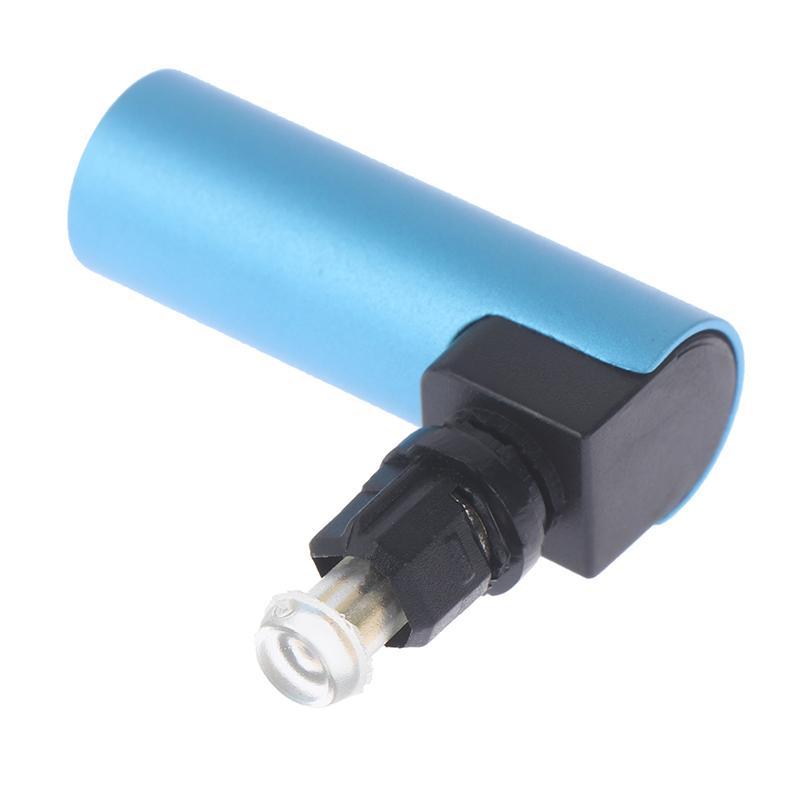 Right Angle Digital Optical Audio Spdif Toslink 90 Degree Optical Adapter