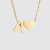 St. Delan DIY 3D Heart Necklace: Personalized Non-Fading Clavicle Chain